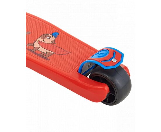 Самокат 3-х колесный Ridex Juicy R 120/80 мм (красный/синий), Цвет: красный, изображение 5