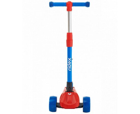 Самокат 3-х колесный Ridex Juicy R 120/80 мм (красный/синий), Цвет: красный, изображение 3