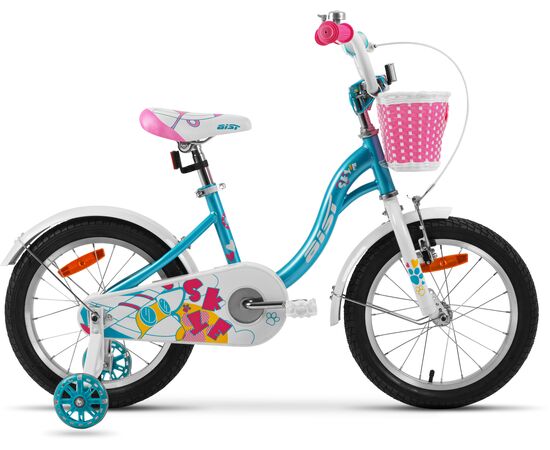Детский велосипед AIST Skye 16 (бирюзовый), Цвет: Бирюзовый