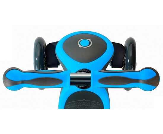 Самокат Globber Primo Plus Titanium 442-130 (неоновый-голубой), изображение 5 Самокат Globber Primo Plus Titanium 442-130 (неоновый-голубой), изображение 5