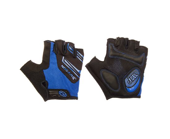 Перчатки JAFFSON SCG 46-0331 (чёрный/синий), Цвет: Синий, Размер: S