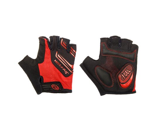 Перчатки JAFFSON SCG 46-0331 (чёрный/красный), Цвет: Красный, Размер: L
