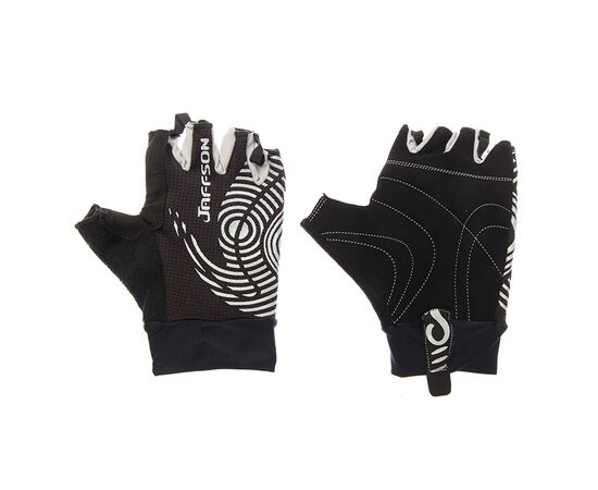 Перчатки JAFFSON SCG 46-0336 (чёрный/серый), Цвет: Серый, Размер: S