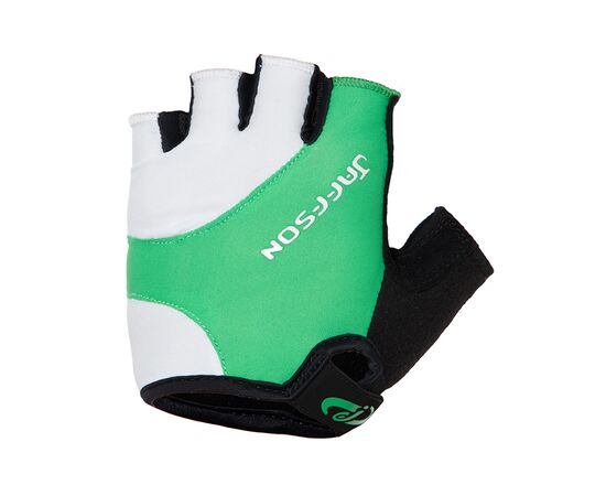 Перчатки JAFFSON SCG 46-0385 (чёрный/белый/зеленый), Цвет: Зелёный, Размер: M