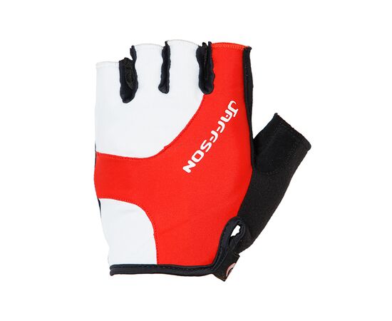 Перчатки JAFFSON SCG 46-0385 (чёрный/белый/красный), Цвет: Красный, Размер: S