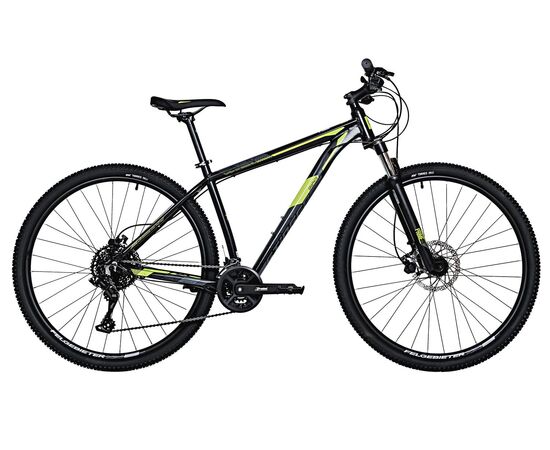 Велосипед Stinger Graphite PRO 29" (2023, чёрный), Цвет: черный, Размер рамы: 18"