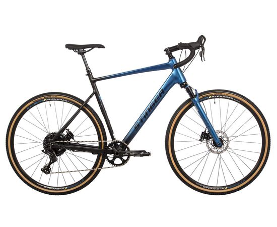 Велосипед Stinger Gravix EVO 700C (2023, синий), Цвет: синий, Размер рамы: 56 см