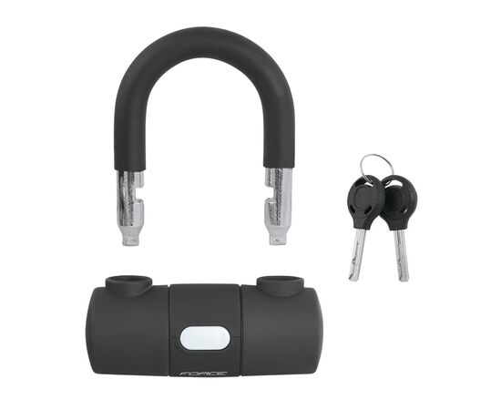 Замок цепной Force 49150 10/1000мм (черный), изображение 2