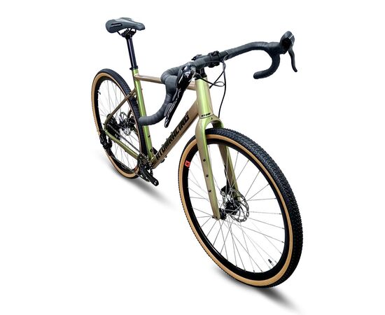 Велосипед гравийный ATOM Tundra X10 (светло-зеленый), Цвет: зелёный, Размер рамы: S, изображение 2