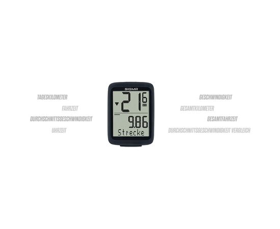 Велокомпьютер беспроводной SIGMA BC 8.0 WL ATS (чёрный), изображение 9