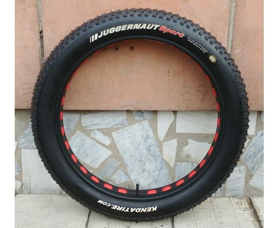Покрышка 26"х4.00 (98-559) KENDA K1151 JUGGERNAUT SPORT д/FAT BIKE 60TPI DTC 5-528220, изображение 4