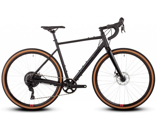 Велосипед гравийный ATOM Tundra X11 (черный), Цвет: черный, Размер рамы: L