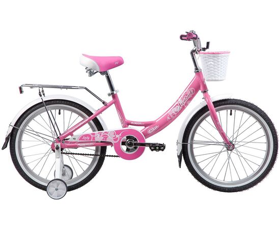 Велосипед Novatrack Girlish line 20" (розовый)