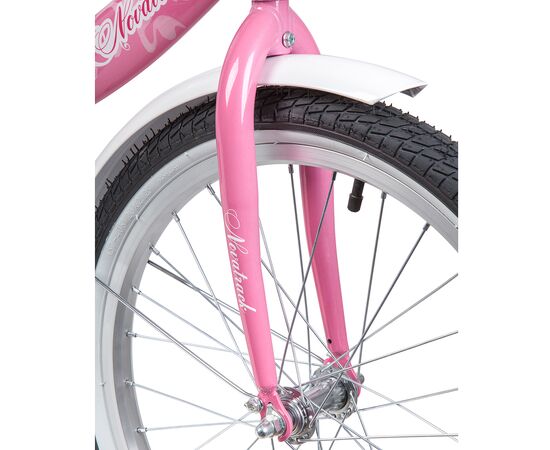 Велосипед Novatrack Girlish line 20" (розовый), изображение 3
