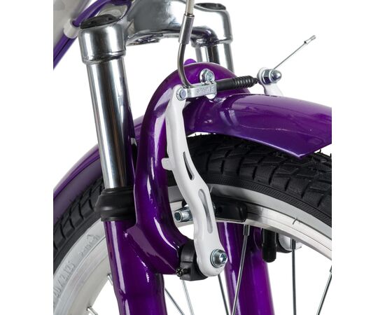 Велосипед Novatrack Girlish line 20" 6.V (белый), изображение 3