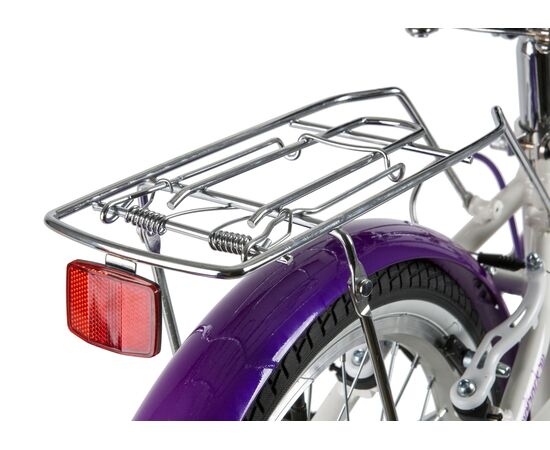 Велосипед Novatrack Girlish line 20" 6.V (белый), изображение 7