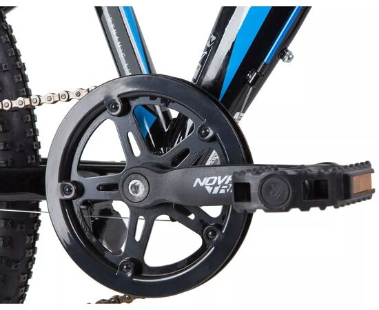 Велосипед Novatrack Racer Y6.V 24" (чёрный), Цвет: черный, Размер рамы: 10", изображение 5