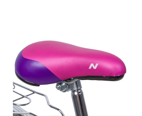 Велосипед Novatrack little Girlzz 20" (фиолетовый), изображение 4 Велосипед Novatrack little Girlzz 20" (фиолетовый), изображение 4