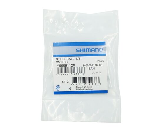 Шарик Shimano Y00091120 сталь 1/8" (50 шт.), изображение 2