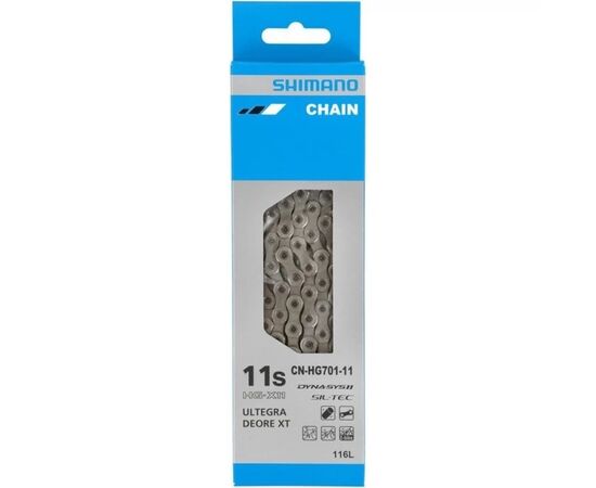 Цепь Shimano HG701, 11 ск., 116 зв., ампульный пин (1 шт.)