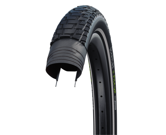 Покрышка 26x2.35 (60-559) Schwalbe PICK-UP, Super Defense, Cargo, Black-Reflex, Ширина: 2.35" (60 мм), изображение 3 Покрышка 26x2.35 (60-559) Schwalbe PICK-UP, Super Defense, Cargo, Black-Reflex, Ширина: 2.35" (60 мм), изображение 3