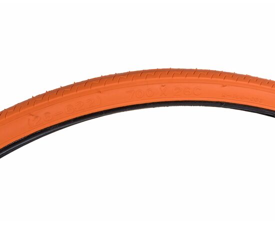Покрышка 700x26C (26-622) KENDA K196 Kontender 60TPI LR3 (оранжевая), Цвет: оранжевый, Ширина: 1.00" (25 мм), изображение 6
