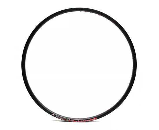 Обод велосипедный YKL-D24 29"*32H*14G, A/V, 570G/PC, чёрный пистонированный, изображение 2