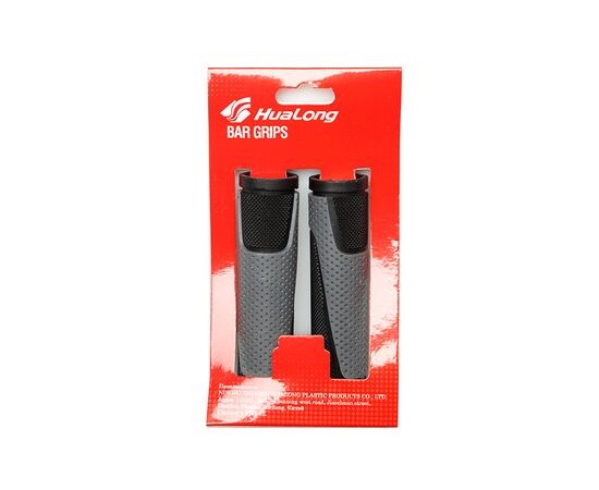 Грипсы HL-G305 L-125 (чёрный/серый), Цвет: серый, изображение 2