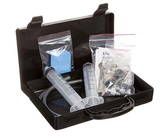 Набор для прокачки дисковых гидравлических тормозов ALLIGATOR HK-UBK001-TK 6-200230-1, изображение 2 Набор для прокачки дисковых гидравлических тормозов ALLIGATOR HK-UBK001-TK 6-200230-1, изображение 2