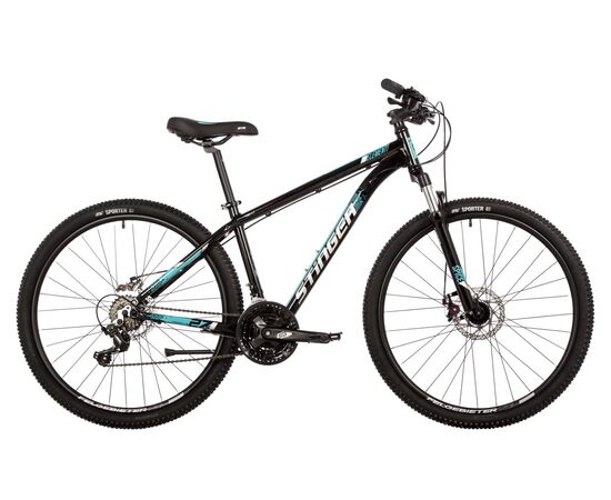 Велосипед Stinger Element EVO 27.5" (чёрный), Цвет: черный, Размер рамы: 16"