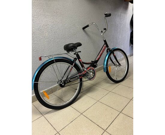 Складной велосипед Stels Pilot 710 24" (чёрный), Цвет: черный, Размер рамы: 16", изображение 3