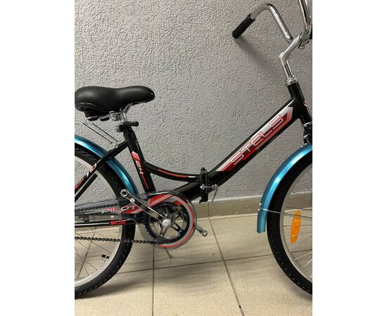 Складной велосипед Stels Pilot 710 24" (чёрный), Цвет: черный, Размер рамы: 16", изображение 4