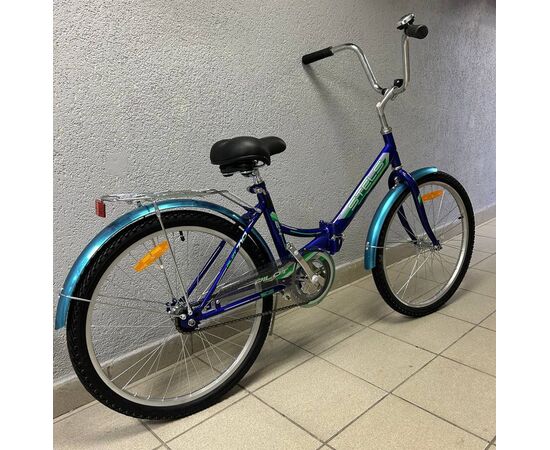 Складной велосипед Stels Pilot 710 24" (синий), Цвет: синий, Размер рамы: 16", изображение 2