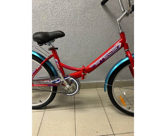 Складной велосипед Stels Pilot 710 24" (красный), Цвет: красный, Размер рамы: 16", изображение 3