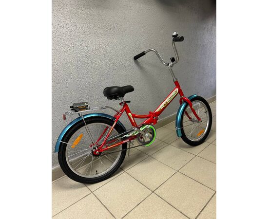 Складной велосипед Stels Pilot 410 20" (красный), Цвет: красный, Размер рамы: 13,5", изображение 2