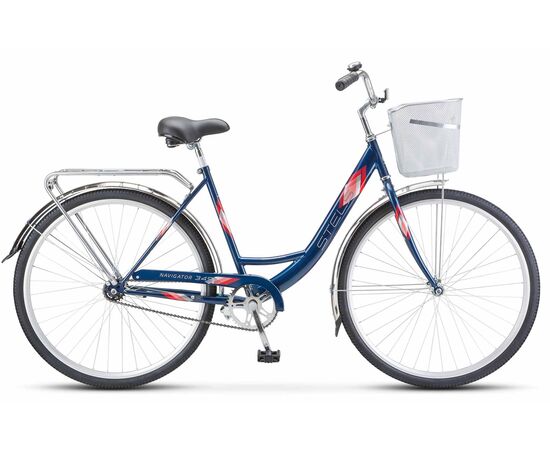 Велосипед Stels Navigator 345 28" (синий), Цвет: синий, Размер рамы: 20"