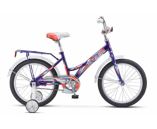 Детский велосипед Stels Talisman 18" (синий), Цвет: синий, Размер рамы: 12"