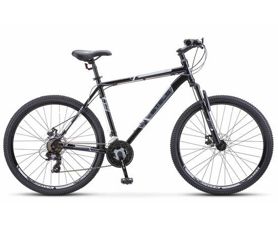 Велосипед Stels Navigator 700 MD 27.5" (черный/матовый), Цвет: черный, Размер рамы: 19"