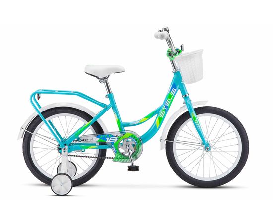 Велосипед детский Stels Flyte 16" (морская волна), Цвет: бирюзовый, Размер рамы: 11"