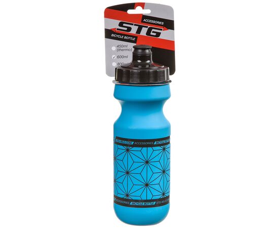 Велофляга STG CSB-542M 600мл голубая с автоклапаном, Цвет: голубой, Объём: 600, изображение 2