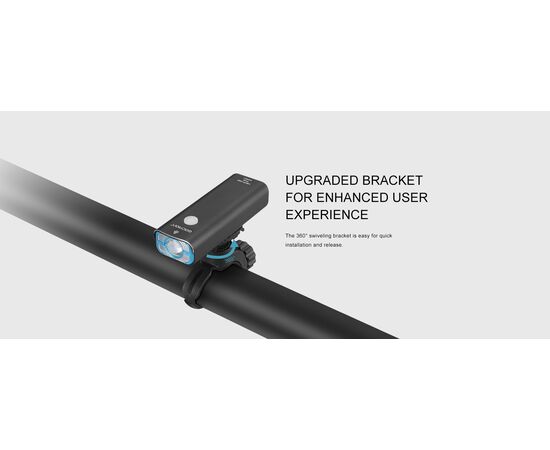 Фара GACIRON V9CP-550 1xCREE 550LM USB-C 2500mAh 07-300108, изображение 8