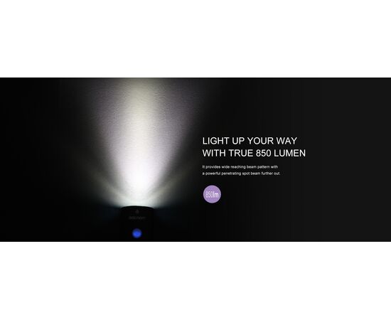 Фара GACIRON V9CP-850 1xCREE 850LM USB-C 2500mAh 07-300111, изображение 4