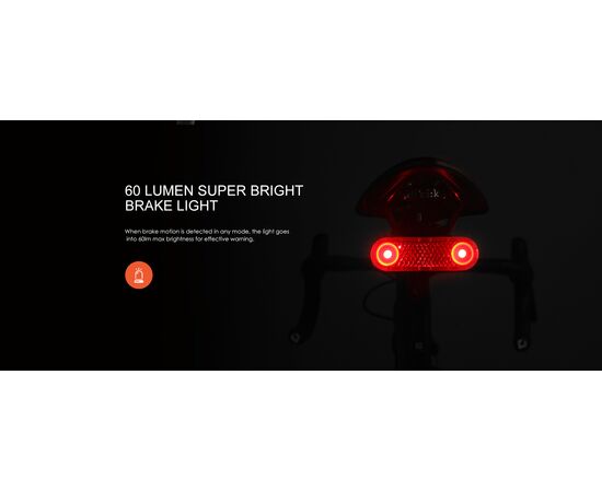 Фонарь GACIRON W12BR 60LM Micro USB 1200mAh 07-300186, изображение 4