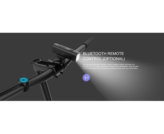 Фара GACIRON KiWi-1200 1xCREE 1200LM USB-C 4400mAh 07-300100, изображение 5