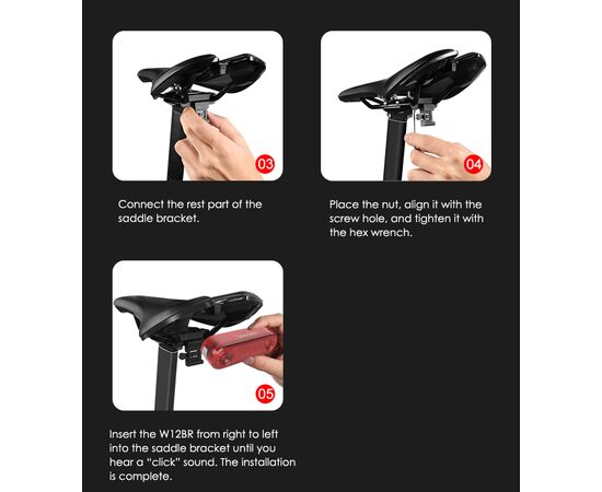 Фонарь GACIRON W12BR 60LM Micro USB 1200mAh 07-300186, изображение 14