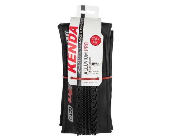 Покрышка 700x40C (40-622) KENDA K1226 ALLUVIUM PRO tubeless ready, GCT, 120 TPI, 5-521760 (складная), изображение 2