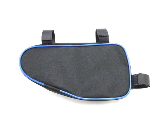 Велосумка PROTECT 555-202 под раму (черный/синий), Цвет: синий, Размер: Один размер, изображение 3