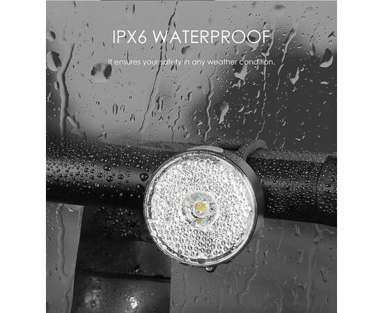 Фара с вибродатчиком GACIRON W08J-20 20 LM Micro USB 500mAh 07-300165, изображение 16