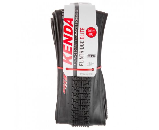 Покрышка 700x40C (40-622) FLINTRIDGE Elite, L3RPRO, 60 TPI, RHP, 5-523337 (чёрная, складная), изображение 3