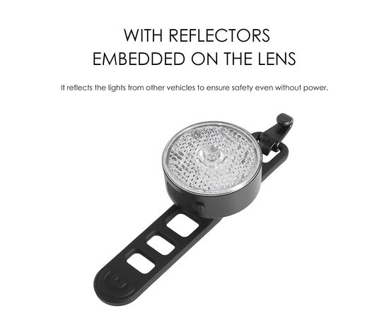 Фара с вибродатчиком GACIRON W08J-20 20 LM Micro USB 500mAh 07-300165, изображение 12